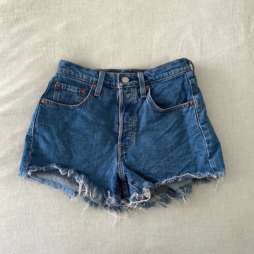 Levi’s Women’s 501 Cotton High-Rise Denim Shorts